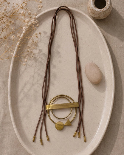 Circular Statement Neckpiece