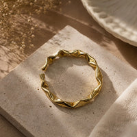 Gold Twisted Kada
