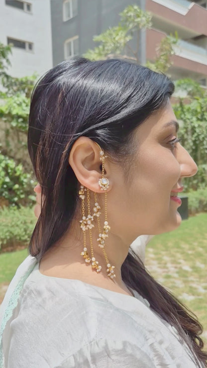Aarunya Chain Earcuffs