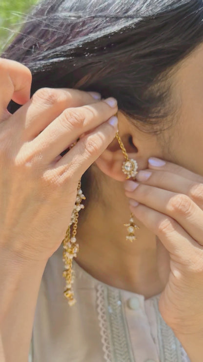 Aarunya Chain Earcuffs